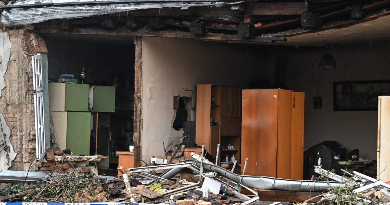 Wybuch gazu i pożar w Szczecinie [ZDJĘCIA]