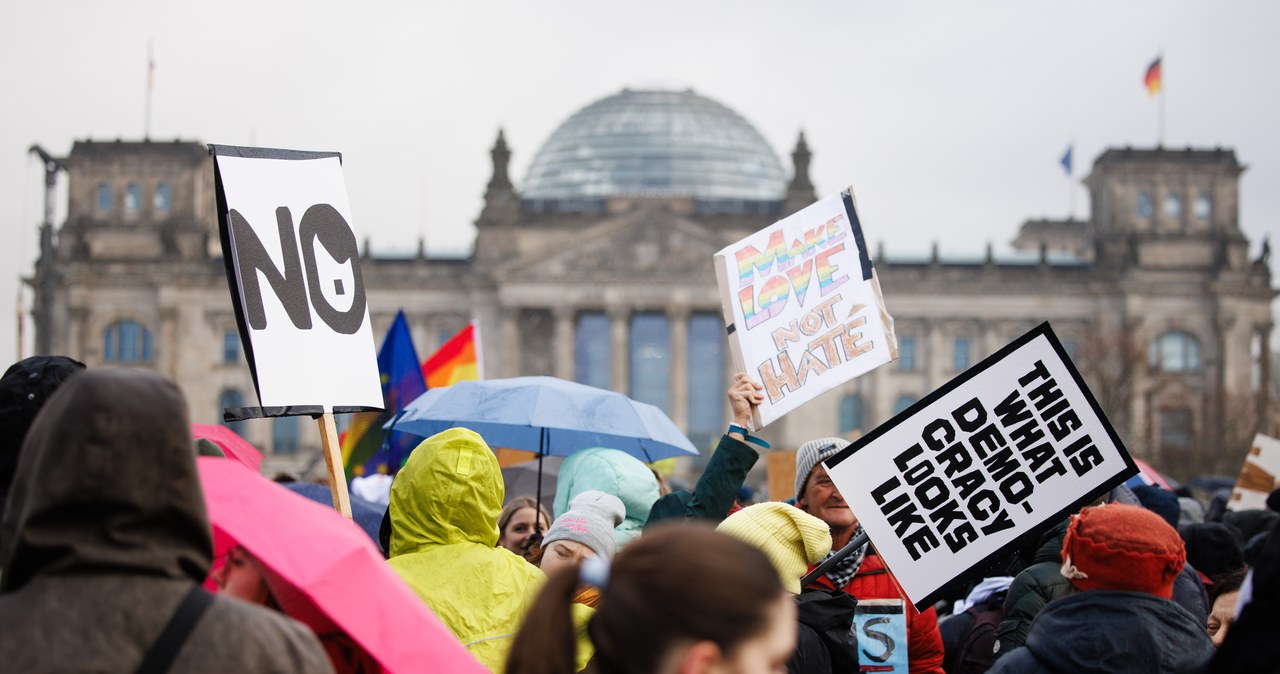 Gigantyczna manifestacja w Berlinie. Protestowało nawet 300 tys. osób