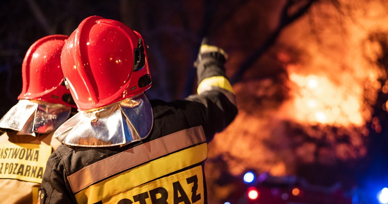 Pożar w Żaganiu, jedna osoba nie żyje