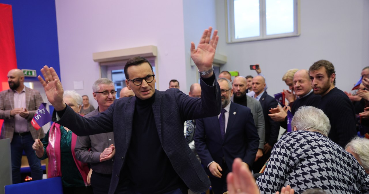 Morawiecki: Tusk wykopał Rów Mariański i ma uśmiech Jokera