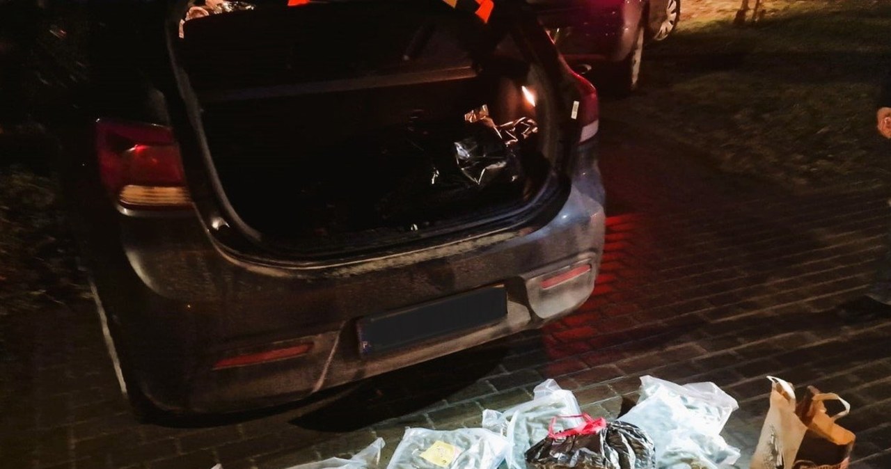 Młody mężczyzna miał ponad 26 kg narkotyków
