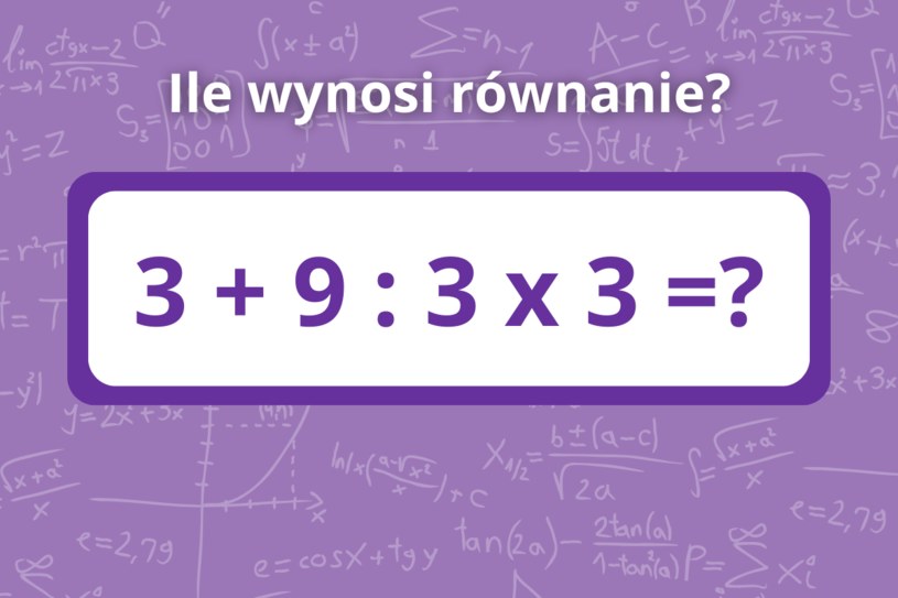 Zagadka matematyczna dla dzieci z 5 klasy, która dorosłych przyprawia o ból głowy. Podołasz wyzwaniu?