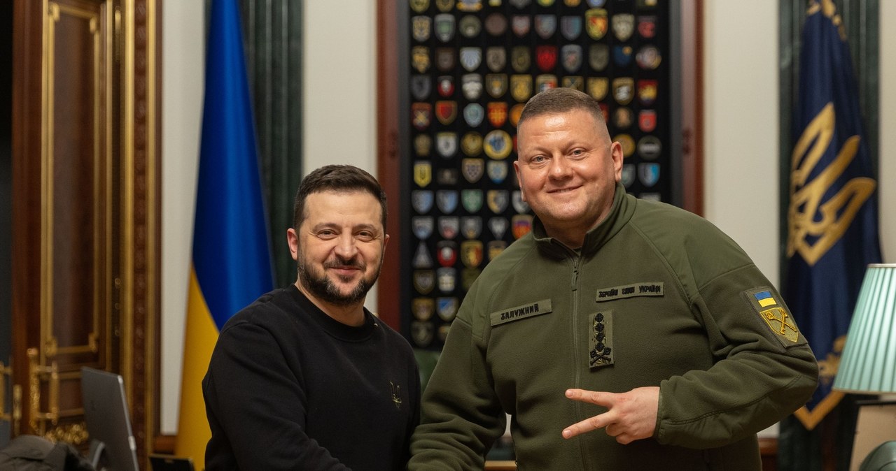 Zełenski rozmawiał z Załużnym. „Czas na zmiany”