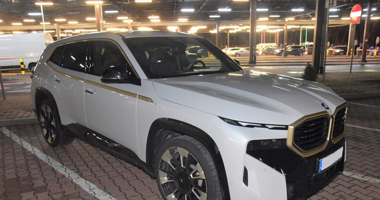 Skradzione bmw warte 850 tys. zł przechwycone na granicy z Białorusią