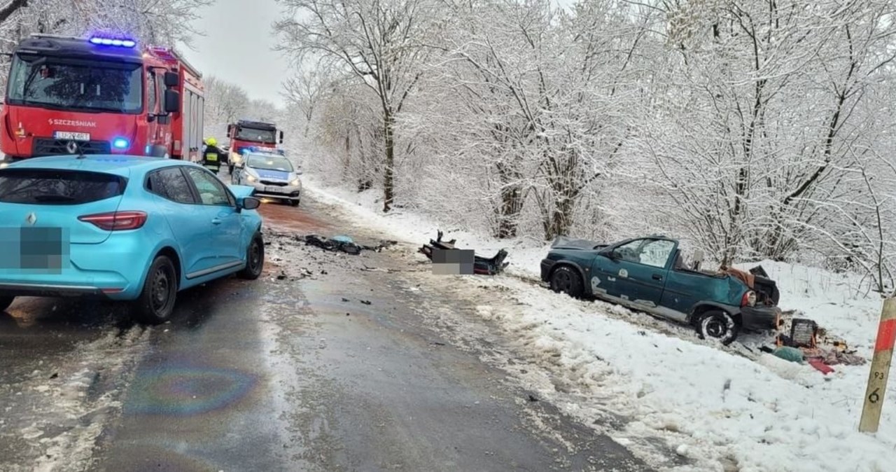 Tragiczny wypadek w Witaniowie. Zmarła kobieta