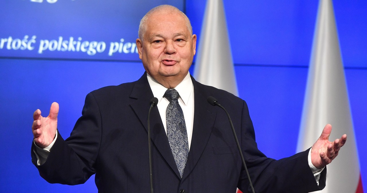 Adam Glapiński swoją zapowiedzią wyraźnie umocnił złotego