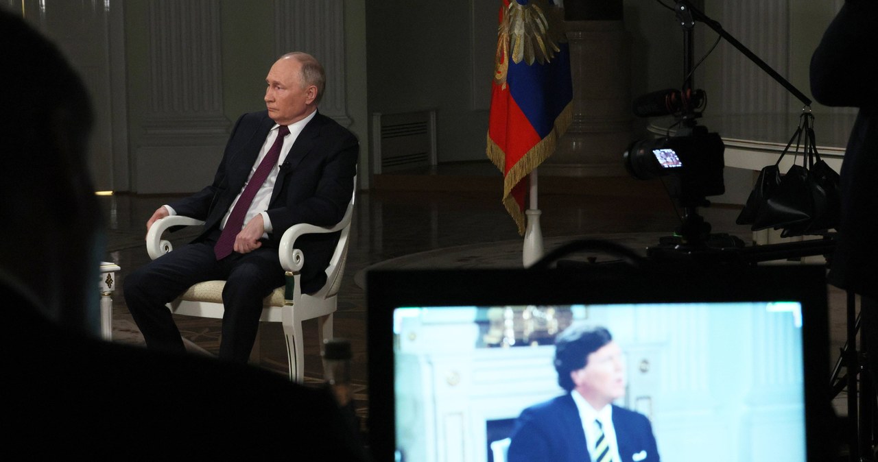„10 kłamstw Putina”. Oświadczenie MSZ po wywiadzie dla Carlsona
