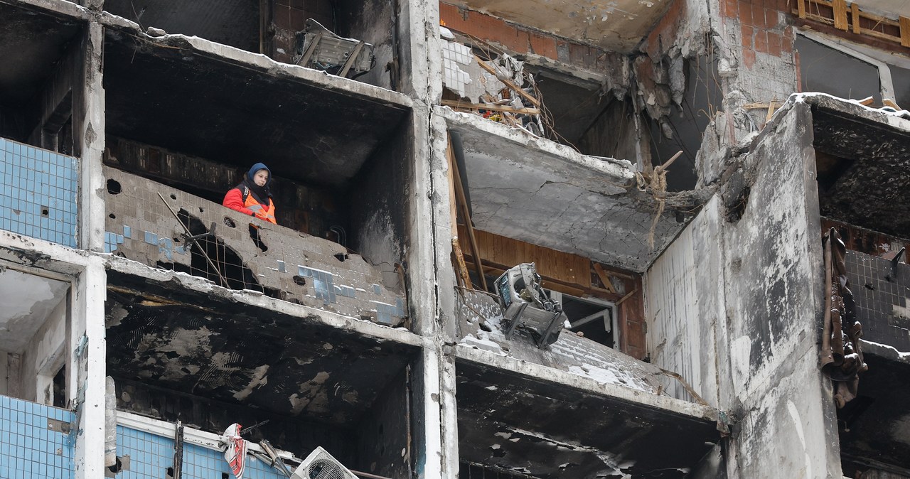 Rosjanie znów zaatakowali dronami. Spłonęło 15 domów [RELACJA]