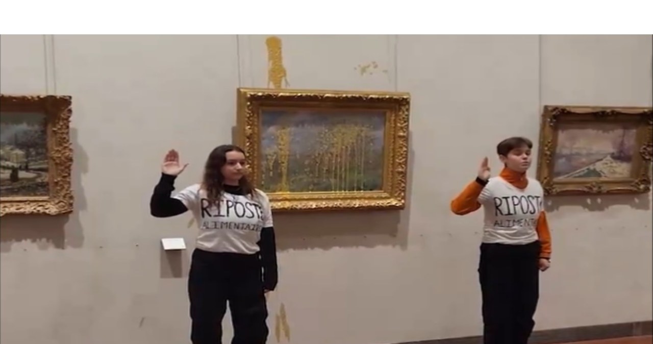Obraz Moneta oblany zupą. „Kochamy sztukę, ale…”