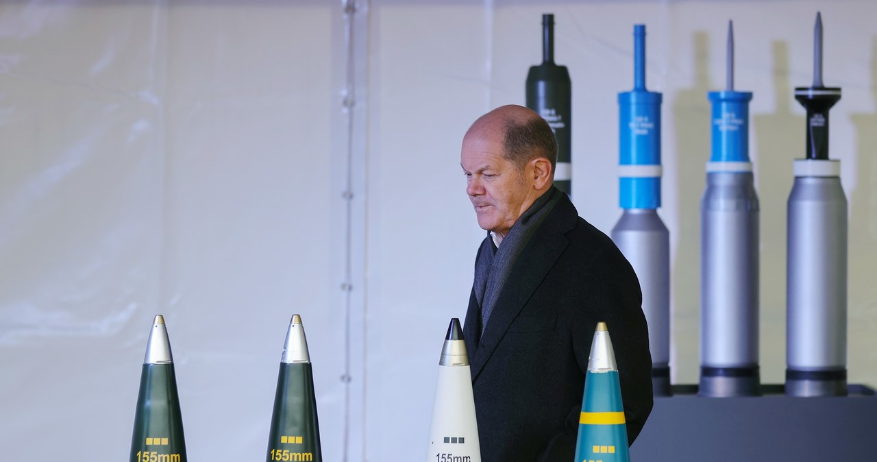 Scholz chce połączyć siły europejskiej zbrojeniówki