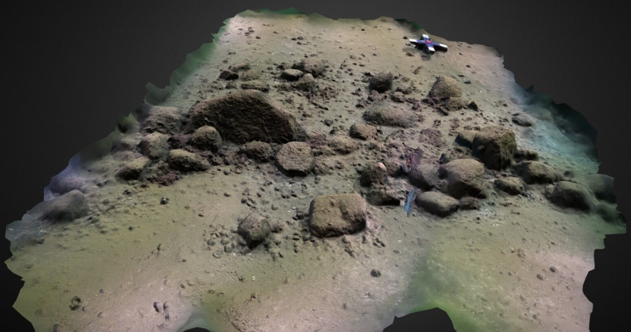 Sensacyjne odkrycie: Prastary mur na dnie Bałtyku