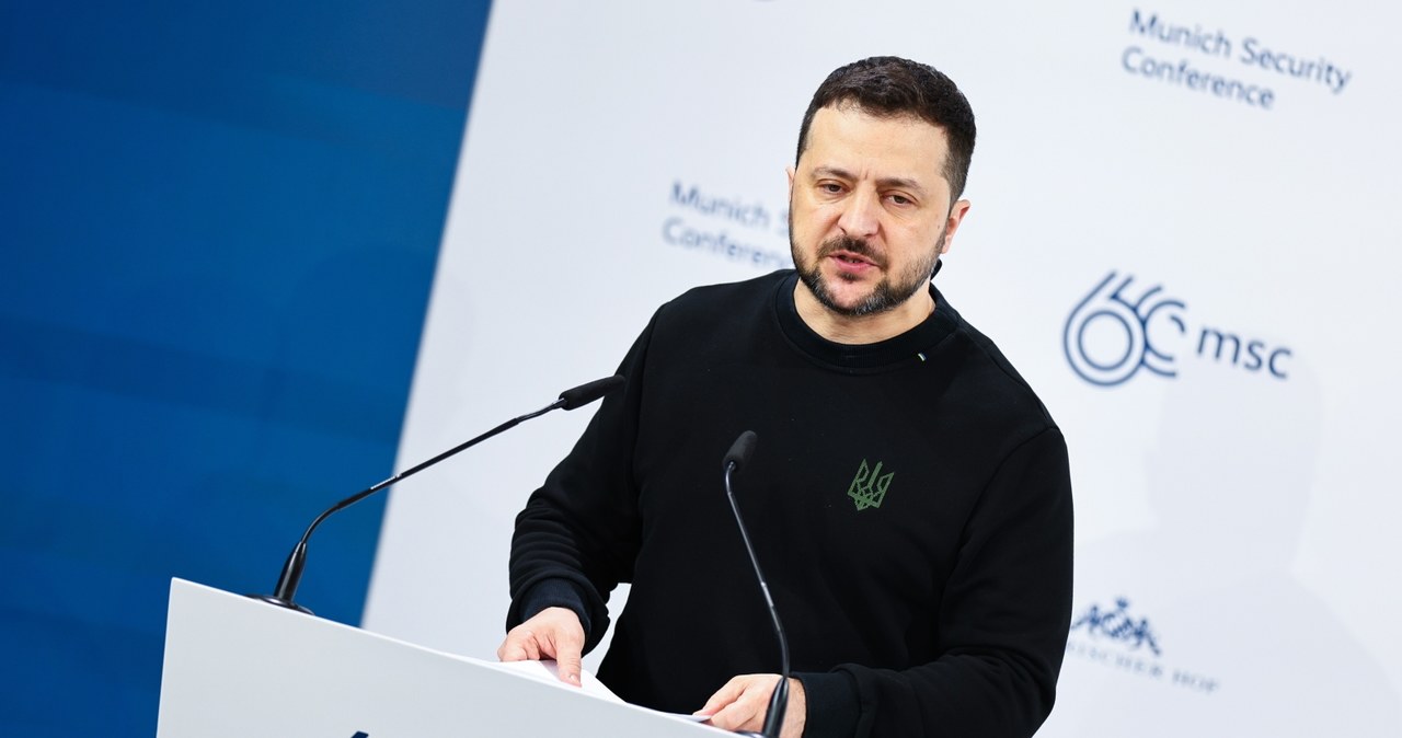 Zełenski w Monachium o losie Putina: Ma tylko dwie opcje