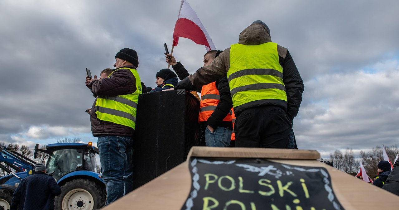 ​Rolniczy protest. W Krakowie duże utrudnienia na głównych ulicach