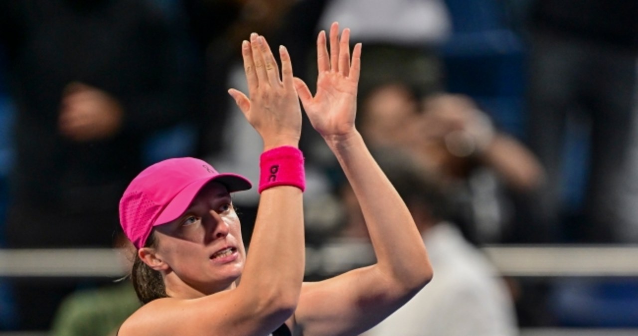 Turniej WTA w Dubaju – Iga Świątek awansowała do 1/8 finału