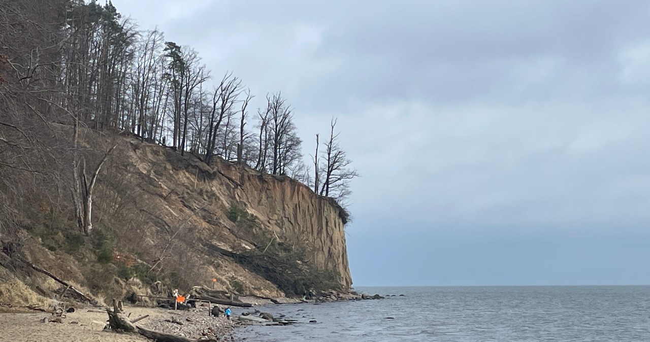 Niebezpiecznie przy klifie w Orłowie