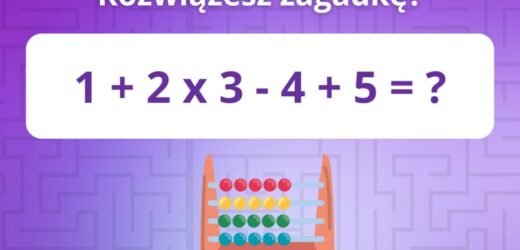 Zagadka matematyczna: Tylko osoby o wysokim IQ znają prawidłową odpowiedź