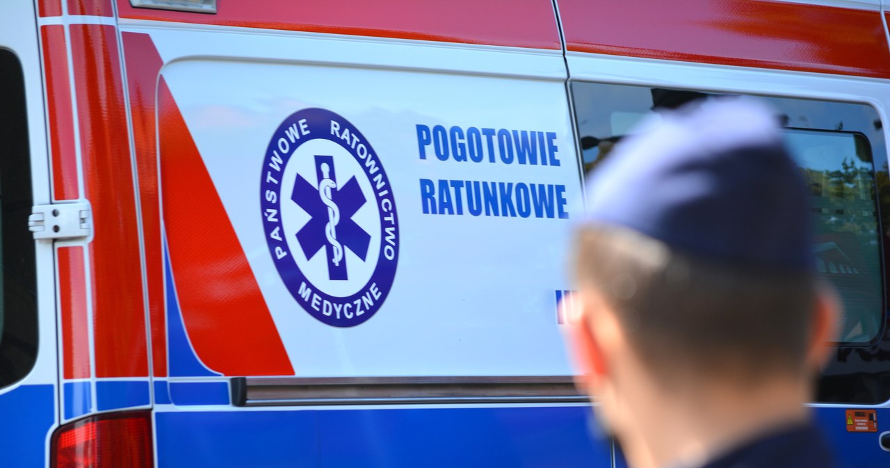 Wypadek w Gostyninie. Auto potrąciło kobietę z dzieckiem