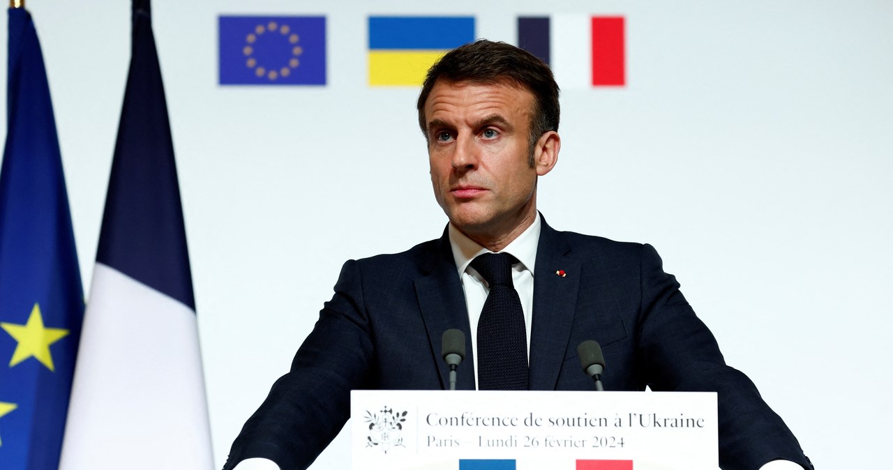 „Radykalna zmiana tonu”. Macron nie wyklucza wysłania zachodnich żołnierzy do Ukrainy
