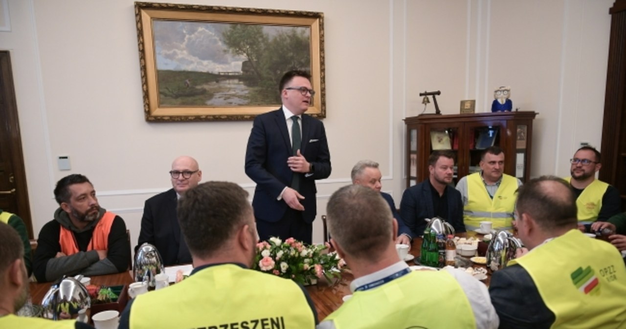 Bez porozumienia po spotkaniu rolników z marszałkiem Sejmu