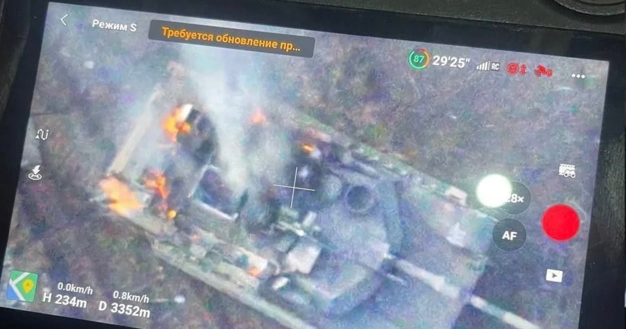 ​Pierwszy czołg Abrams zniszczony. Rosjanie odtrąbili sukces