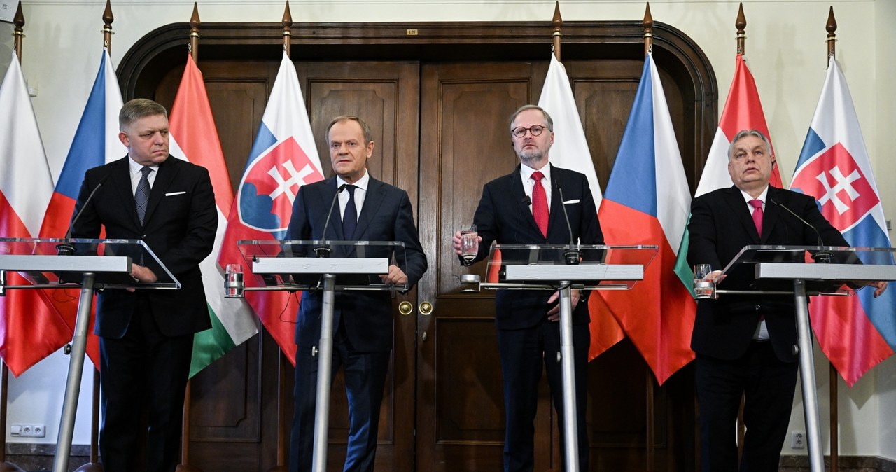 Szczyt V4. Tusk: Lepiej by było, gdyby Grupa Wyszehradzka była solidarna
