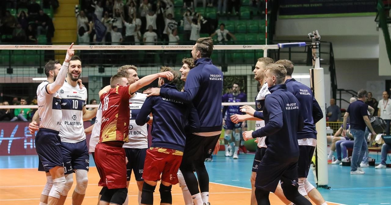 Projekt Warszawa zdobywcą siatkarskiego Pucharu Challenge