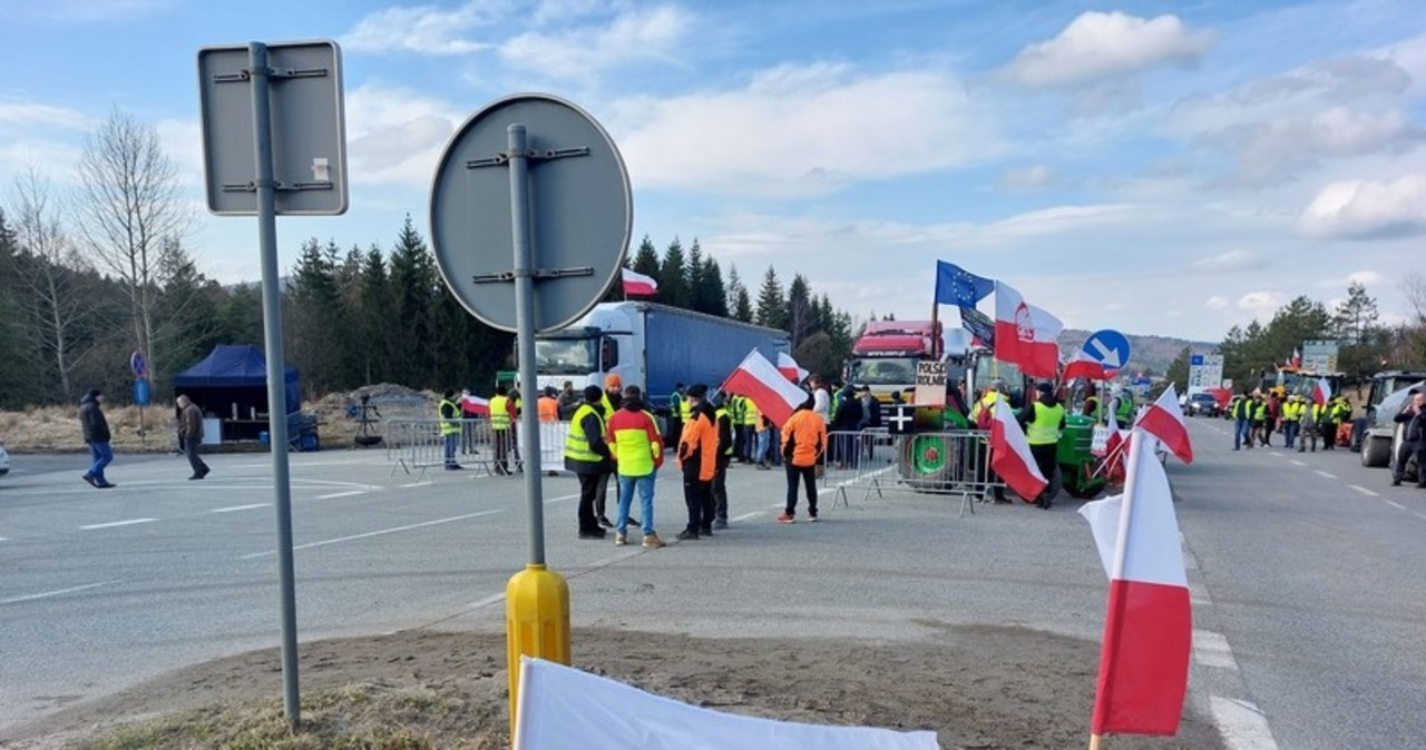 Rolnik potrącony podczas protestu w Barwinku