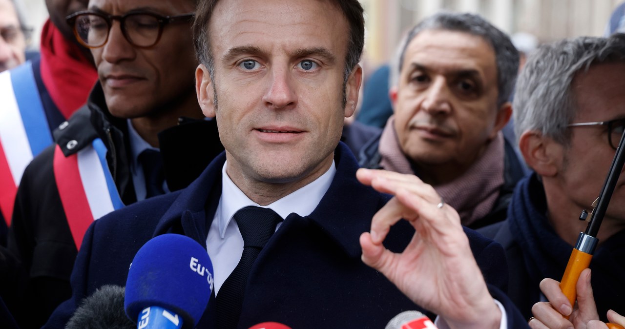 Macron o wysłaniu wojsk na Ukrainę. Zapewnia, że jego słowa były przemyślane