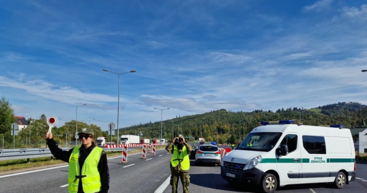 Ponad 300 nielegalnych migrantów zatrzymanych na granicy polsko-słowackiej