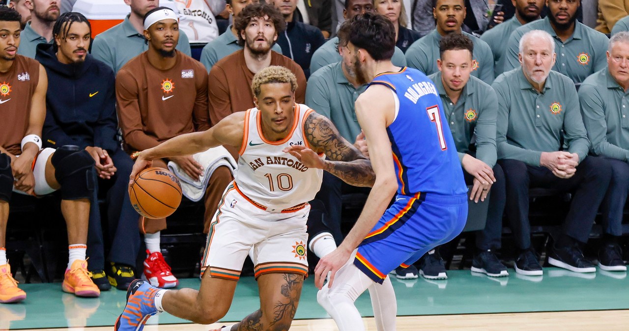 Liga NBA: 20 punktów Sochana, wygrana Spurs z Warriors