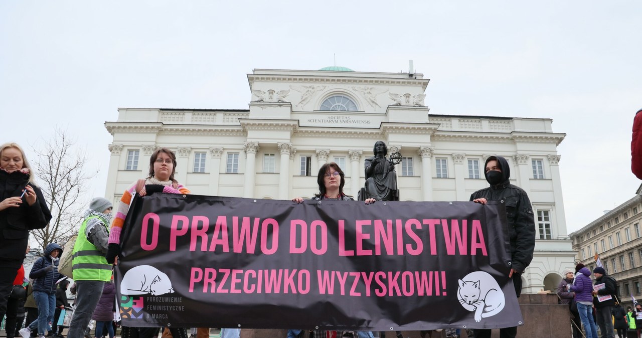 Manifa przeszła przez Warszawę. Przeciw patriarchatowi i wyzyskowi