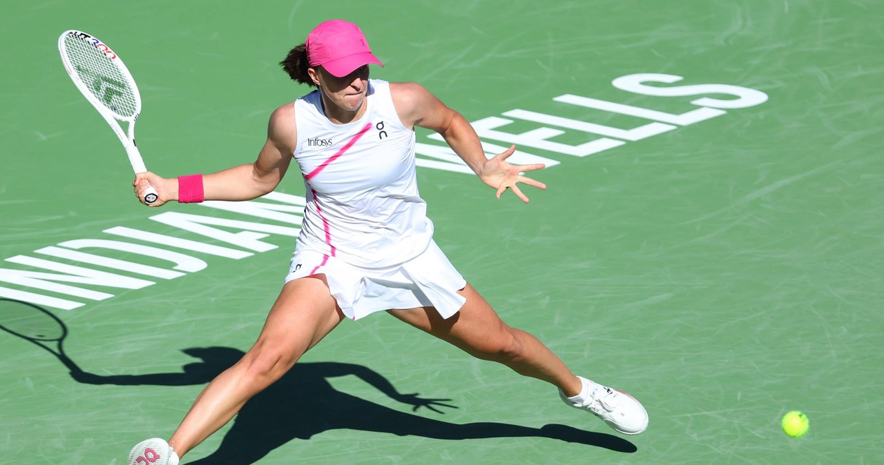 Iga Świątek w 1/8 finału Indian Wells. Genialny drugi set