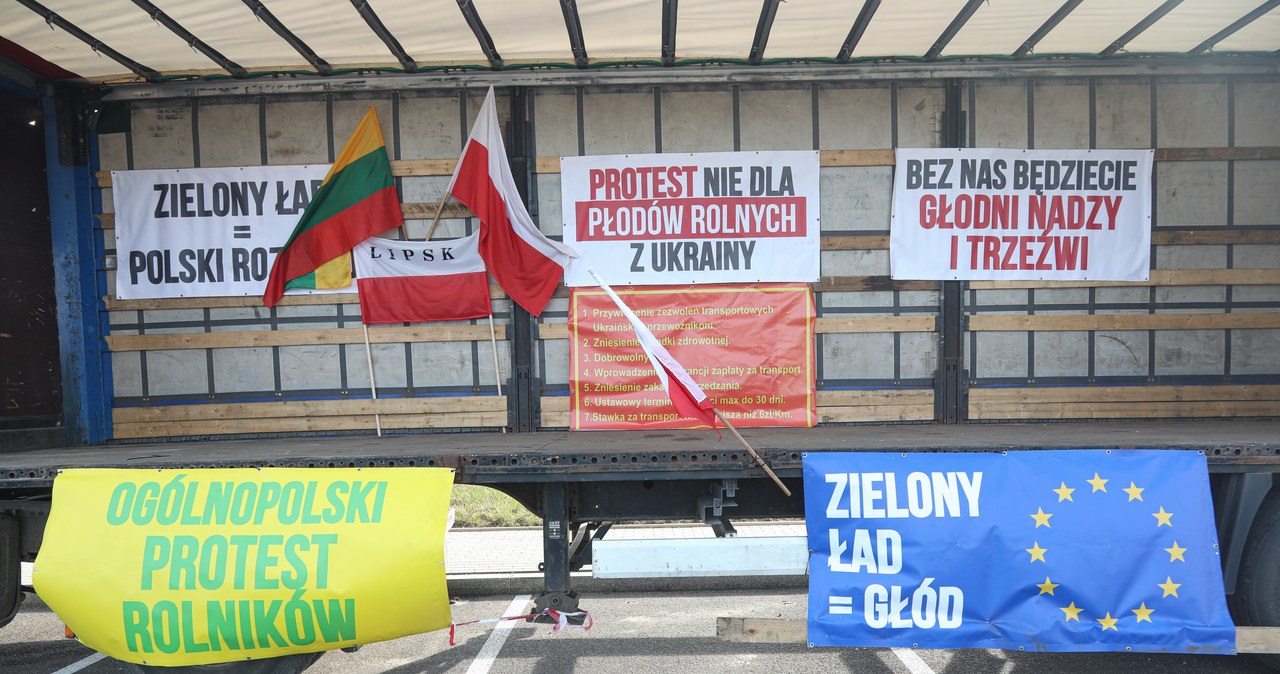 Rolnicy mogą na miesiąc zablokować granicę z Litwą