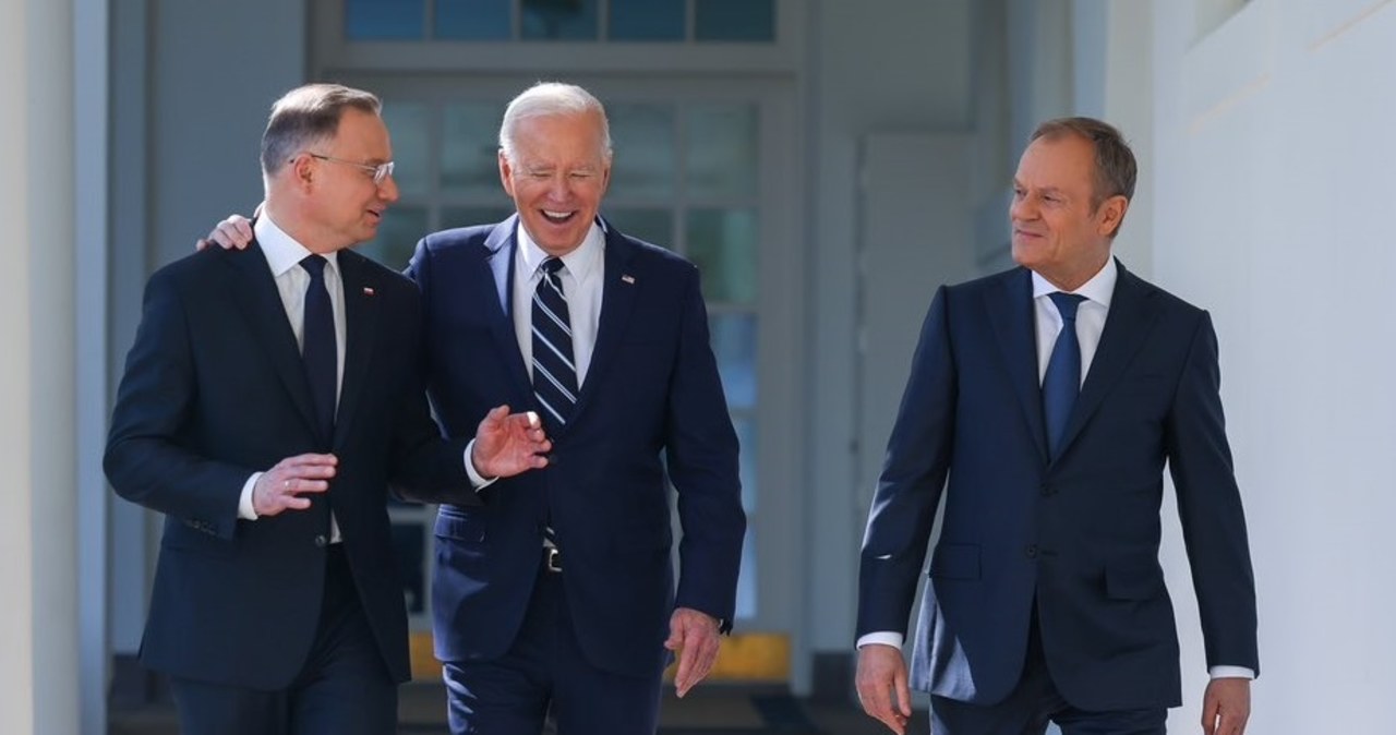 Duda i Tusk u Bidena. „Zaangażowanie Ameryki w Polskę jest żelazne”