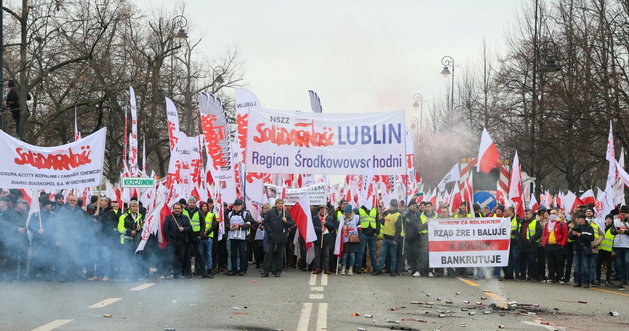Przybywa zapowiadanych blokad dróg w Lubelskiem