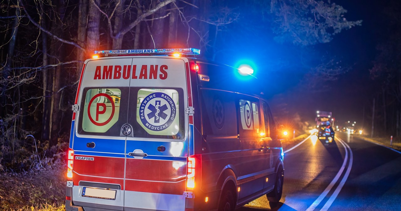 Tragedia w Mszanie Górnej. Auto stanęło w płomieniach