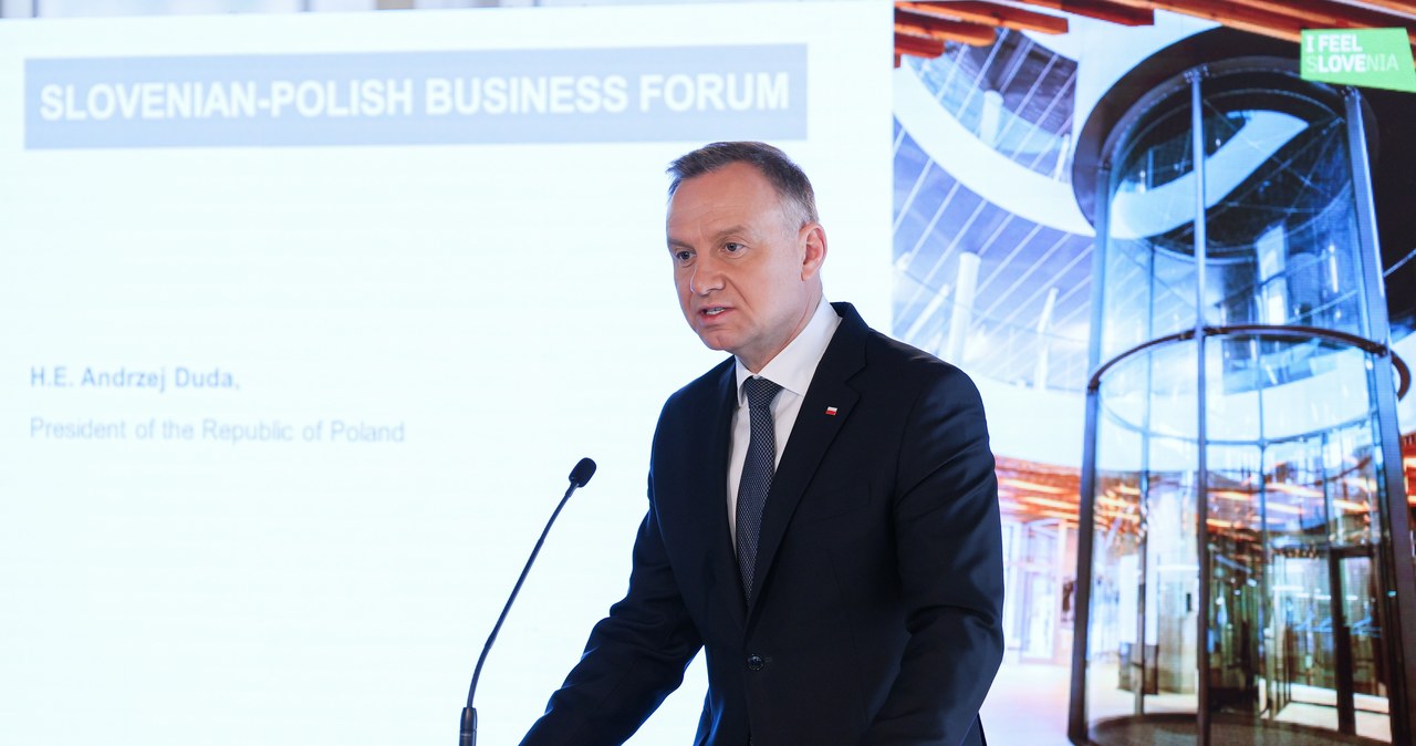 Andrzej Duda w Słowenii: Duży potencjał rozwoju relacji biznesowych