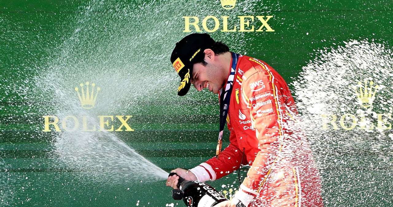 Carlos Sainz jr. wygrał wyścig o Grand Prix Australii