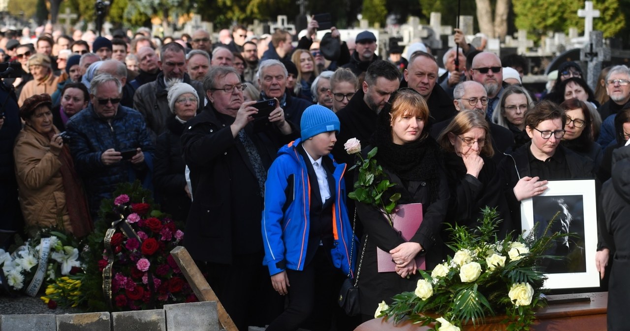 Ernest Bryll spoczął na cmentarzu na warszawskim Służewie