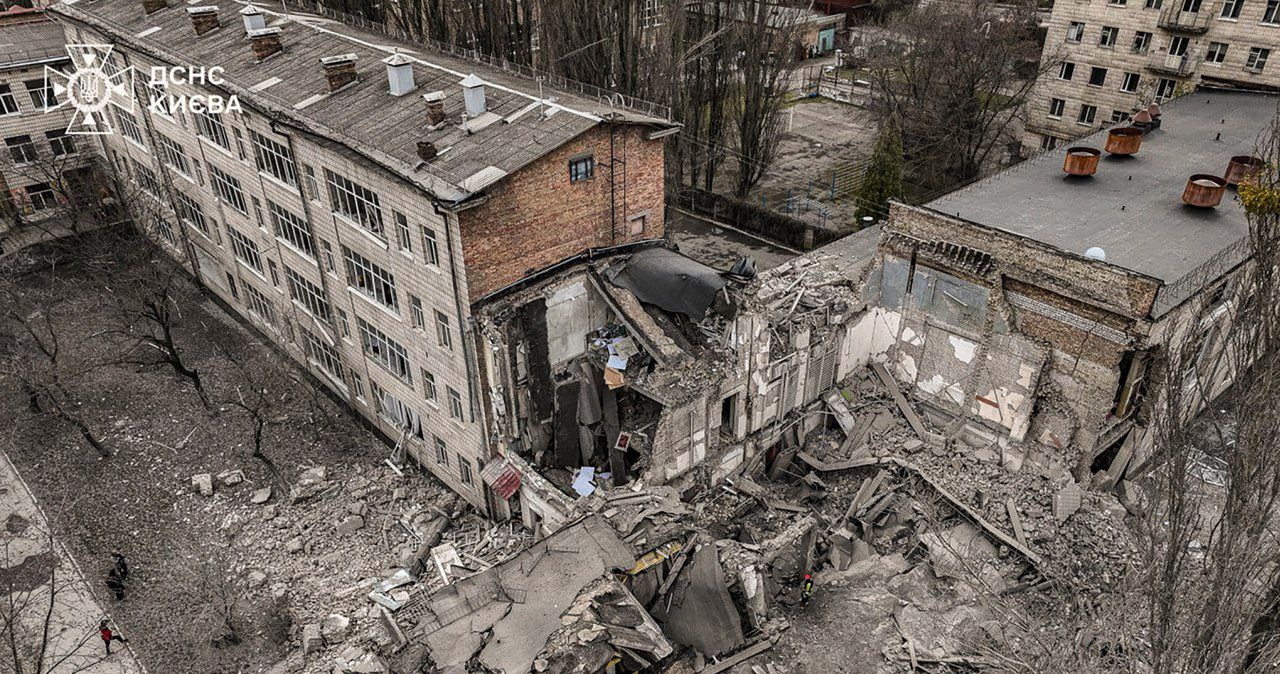 Atak rosyjskich dronów na Charków [RELACJA]