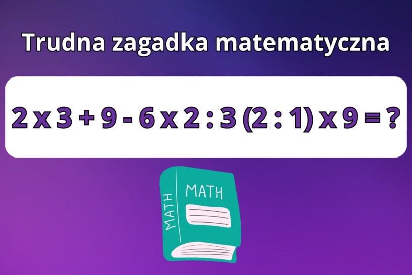 Zagadka matematyczna: Czy uda ci się ją rozwiązać? Internauci załamują ręce