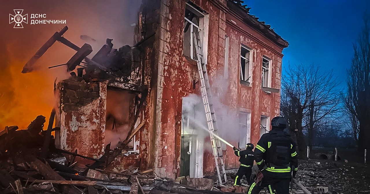 Rosjanie atakują cele w pobliżu Dniepru [RELACJA]
