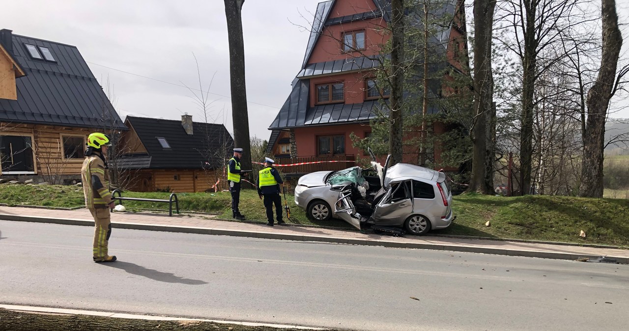 Nie żyje kobieta przygnieciona przez drzewo. Policja apeluje o niewychodzenie z domu