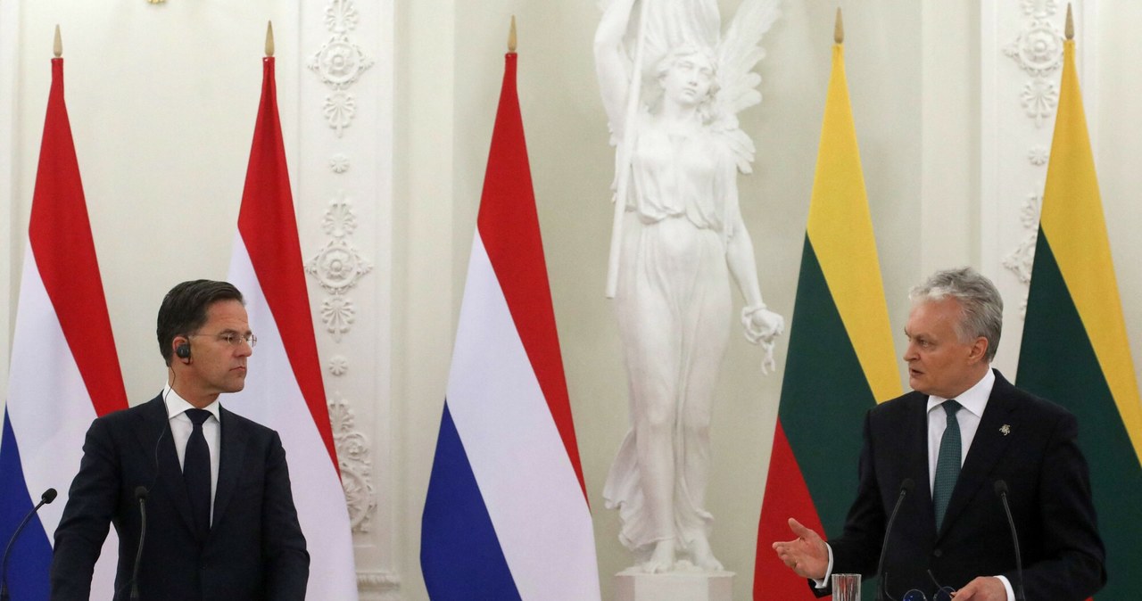 Nowy szef NATO: Litwa i Estonia popierają Marka Ruttego