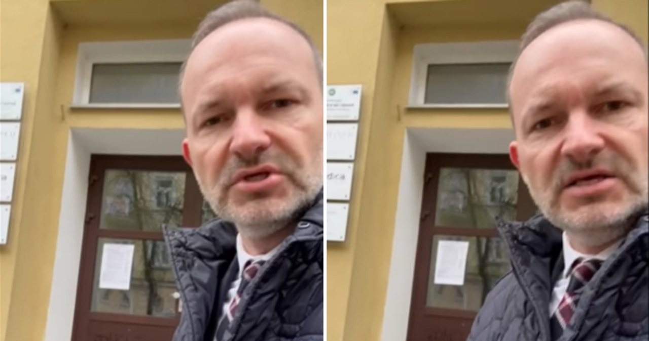 Gnojowica przed biurem poselskim Krzysztofa Hetmana