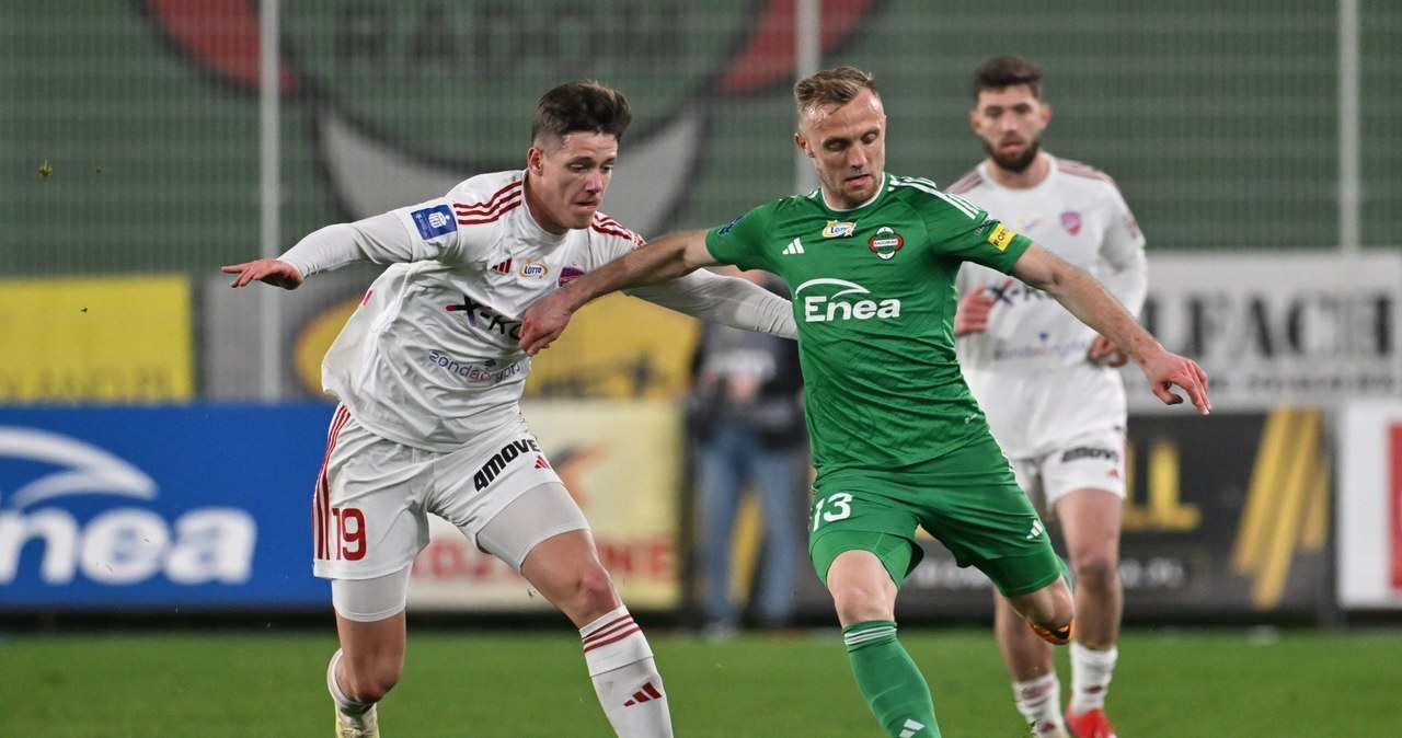 Piłkarska ekstraklasa: Radomiak Radom pokonał Raków Częstochowę