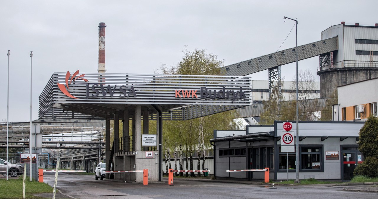 Akcja przeciwpożarowa w kopalni Budryk