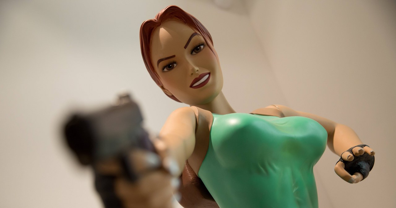 Lara Croft najbardziej ikoniczną postacią z gier komputerowych