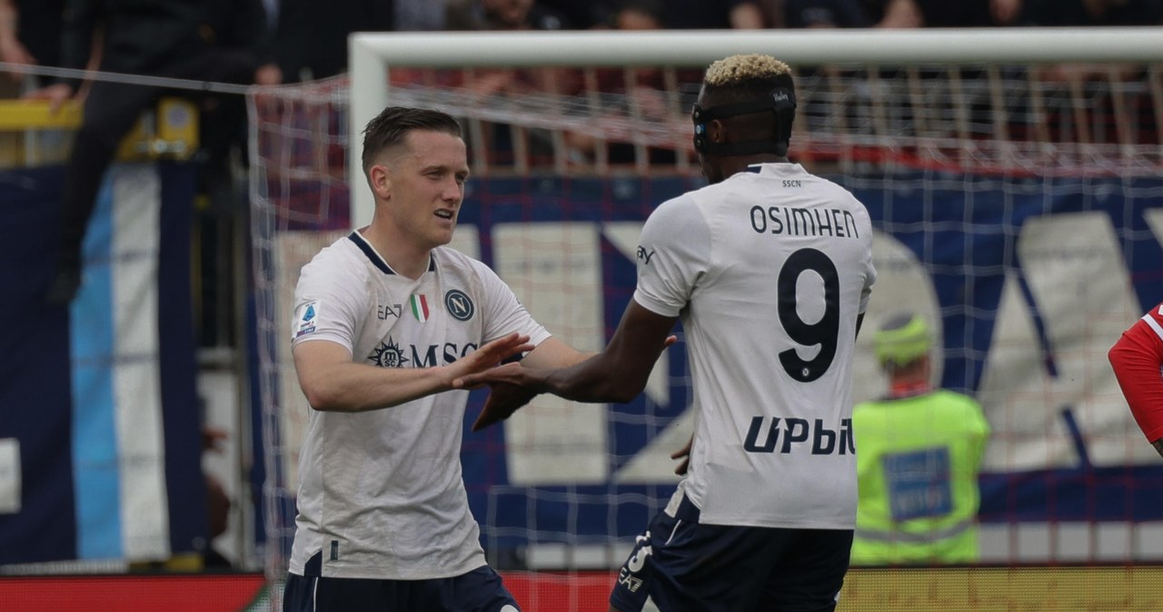 Piękna bramka Piotra Zielińskiego w wygranym meczu Napoli [WIDEO]