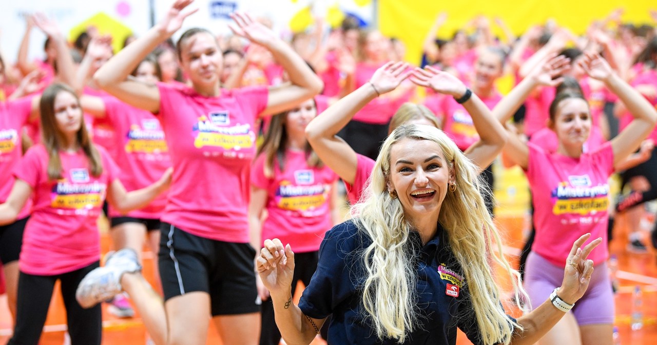 Dwie mistrzynie olimpijskie i inne wielkie gwiazdy sportu na niezwykłej lekcji WF
